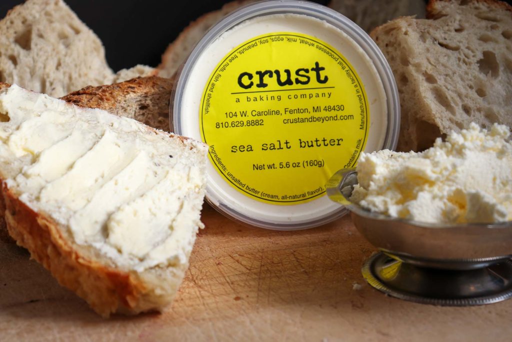 CRUST Sea Salt Butter From The Bakery CRUST Orders For Shipment
