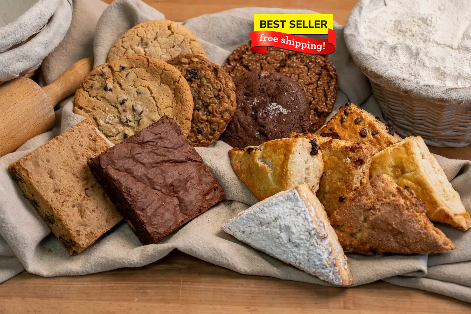 Customizable Pastry Box - Best Selling, Crust Pastries, Free