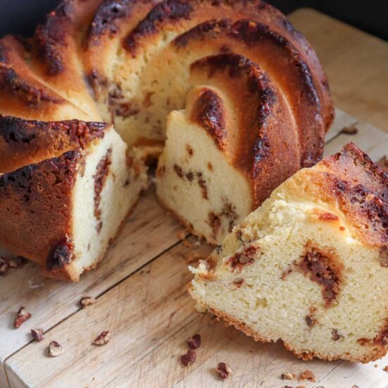 Sour Cream Pecan Coffee Cake