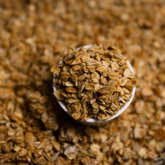 Honey Almond Granola 4 CRUST a baking company 1650px