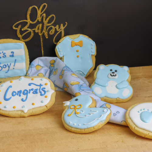 Baby Boy Cookies Iced Cookie Gift Sets 800p CRUST a banking co fenton mi 1650px