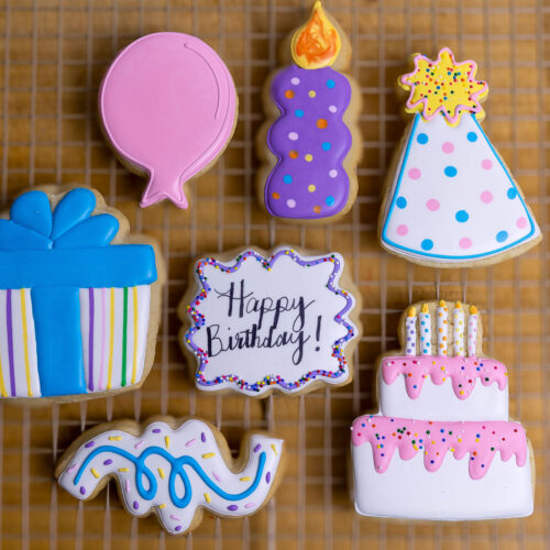 Happy Birthday Cookie Box