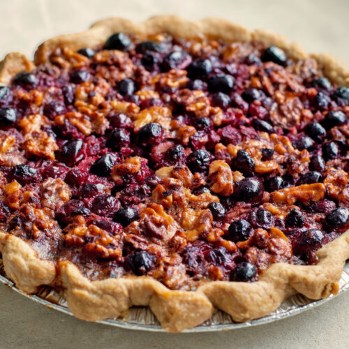 Cranberry Walnut Pie