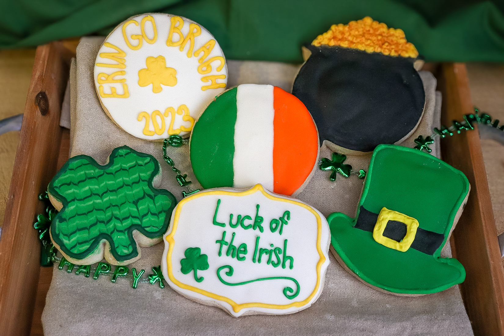 March Iced Cookies 2 CRUST a baking company 1650px March Iced Cookies Shamrock