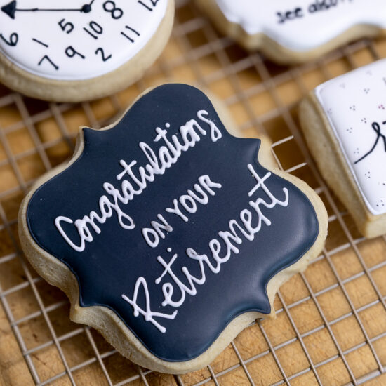 Retirement Cookie Box